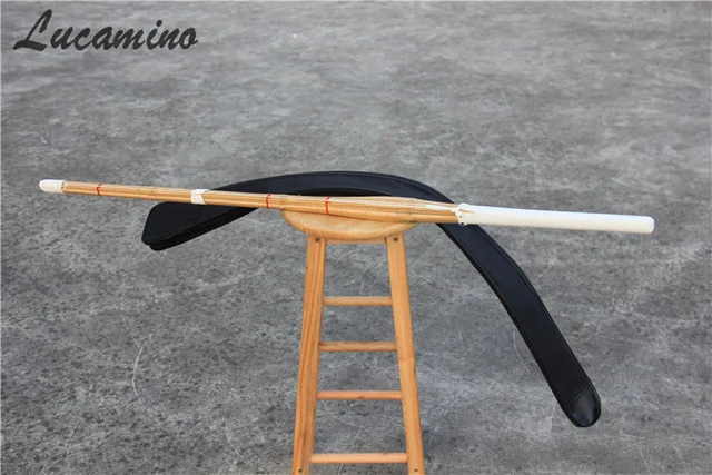 No. 38 with bag Lucamino высокое качество Shinai Bamboo мечи Самурайские бокуто Бусидо обучение Катана Кендо практика с черной сумкой японский Кендо - Цвет: No. 38 with bag