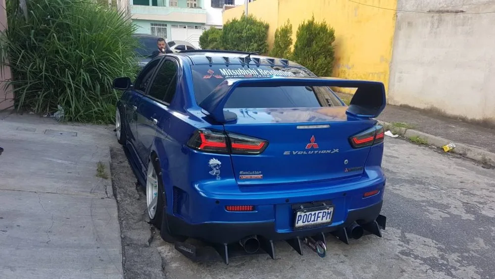 

VLAND manufacturer for Car Tail light for Lancer LED Taillight 2008-2015 for EVO Tail lamp with sequential turn signal