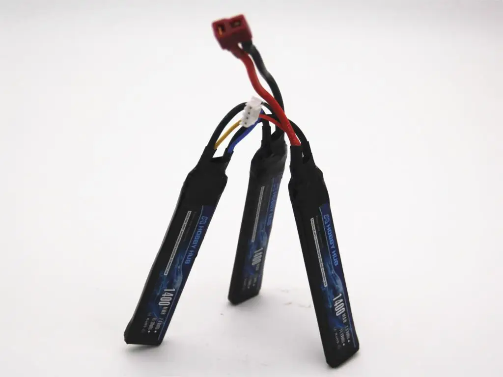 Hobby Hub 1400 мАч 11 1 В 30C 3S Lipo аккумулятор Тамия водяной воздушный пистолет