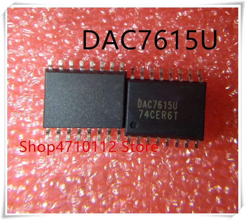 Новинка 5 шт./лот DAC7615UB DAC7615U DAC7615 IC QUAD 12-битный G.P.D/A 16-SOIC