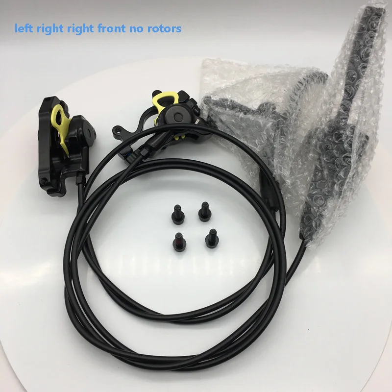 Black pair Zoom HB-875 тормоз велосипедный велосипед mtb Гидравлический дисковый тормоз горный велосипед тормоз лучше, чем M395 M447 левый передний правый задний - Цвет: Black pair