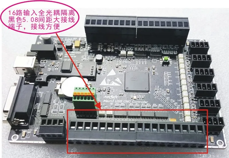 Mach3 USB CNC 3 оси 4 оси 5 оси 6 оси гравировальный станок интерфейсная плата, Weiwei управление движением карты Высокая скорость