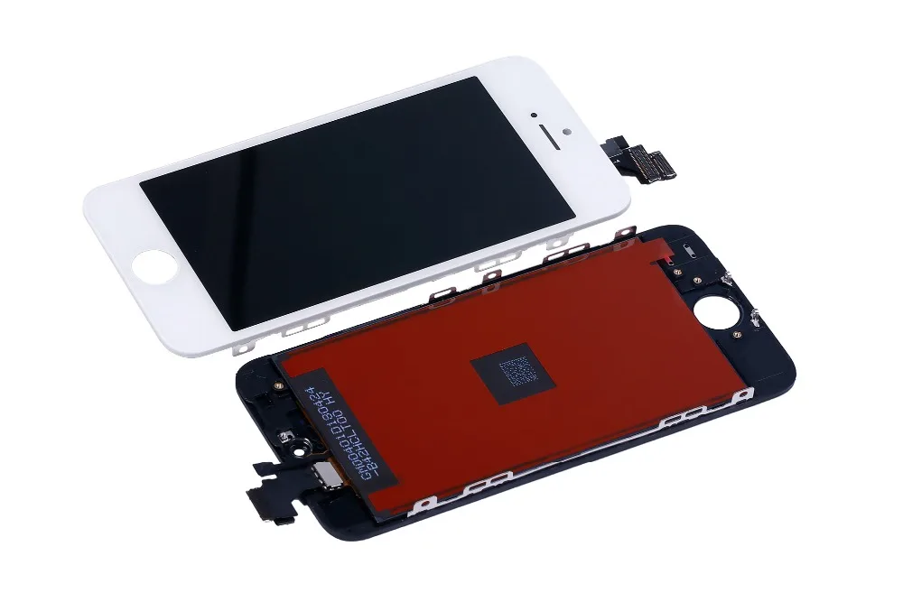 Заводская распродажа ЖК-дисплей AAAA для Iphone 5 часть экрана стеклянная сенсорная