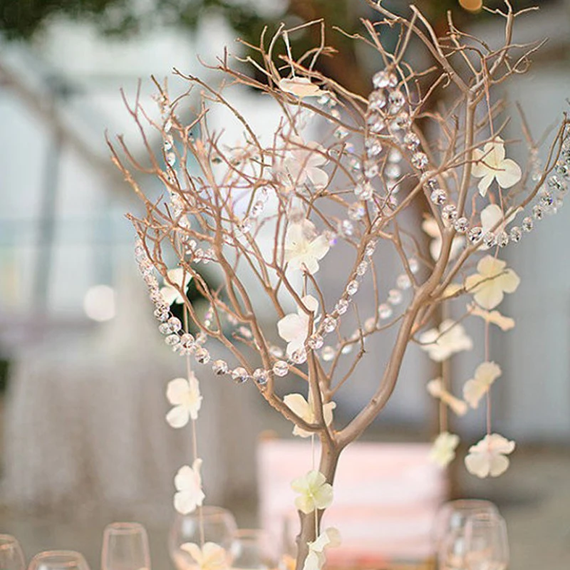 Гирлянда 30 м из акриловых бусин с бриллиантами нитка сделай сам занавеска для