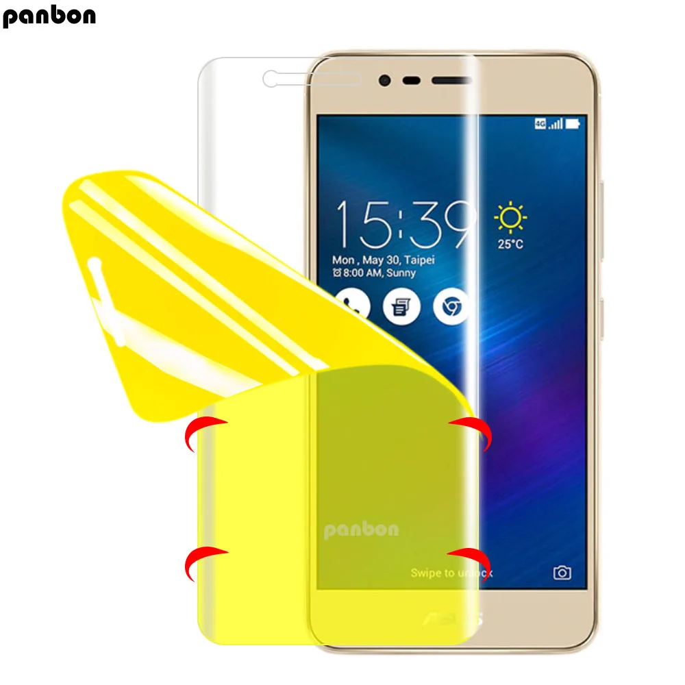 3D мягкая нано Взрывозащищенная Передняя пленка для Asus Zenfone 3 Max ZC520TL защита экрана