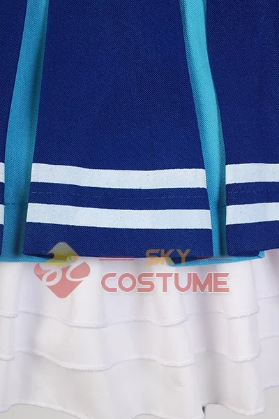 Love Live! Летняя униформа для чарлидеров Live Сонода Umi костюм косплея на Хэллоуин