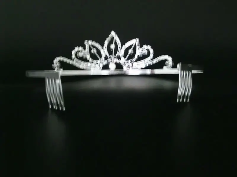 Тиара и корона с кристаллами для свадьбы вечеринки выпускного вечера конкурса