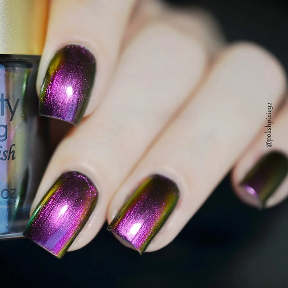 BeautyBigBang лак для ногтей 9 мл голографический синий голографический Гель-лак с блестками лак для ногтей, маникюр-лак - Цвет: 3A