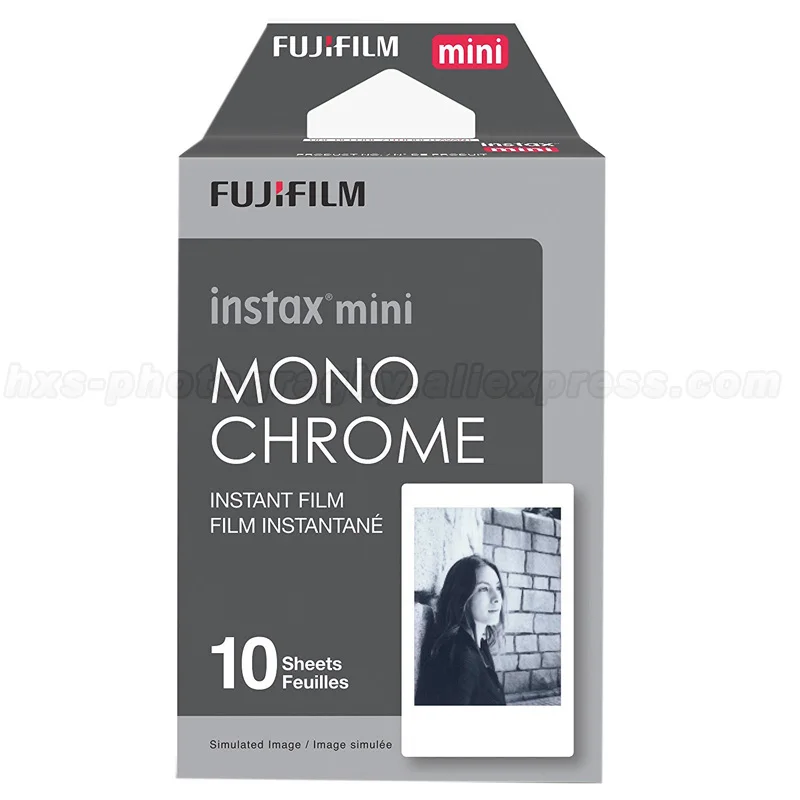 Fujifilm Instax Мини пленка монохромная и черная 20 листов для Mini 9 8 90 7S 25 50s SHARE смартфон