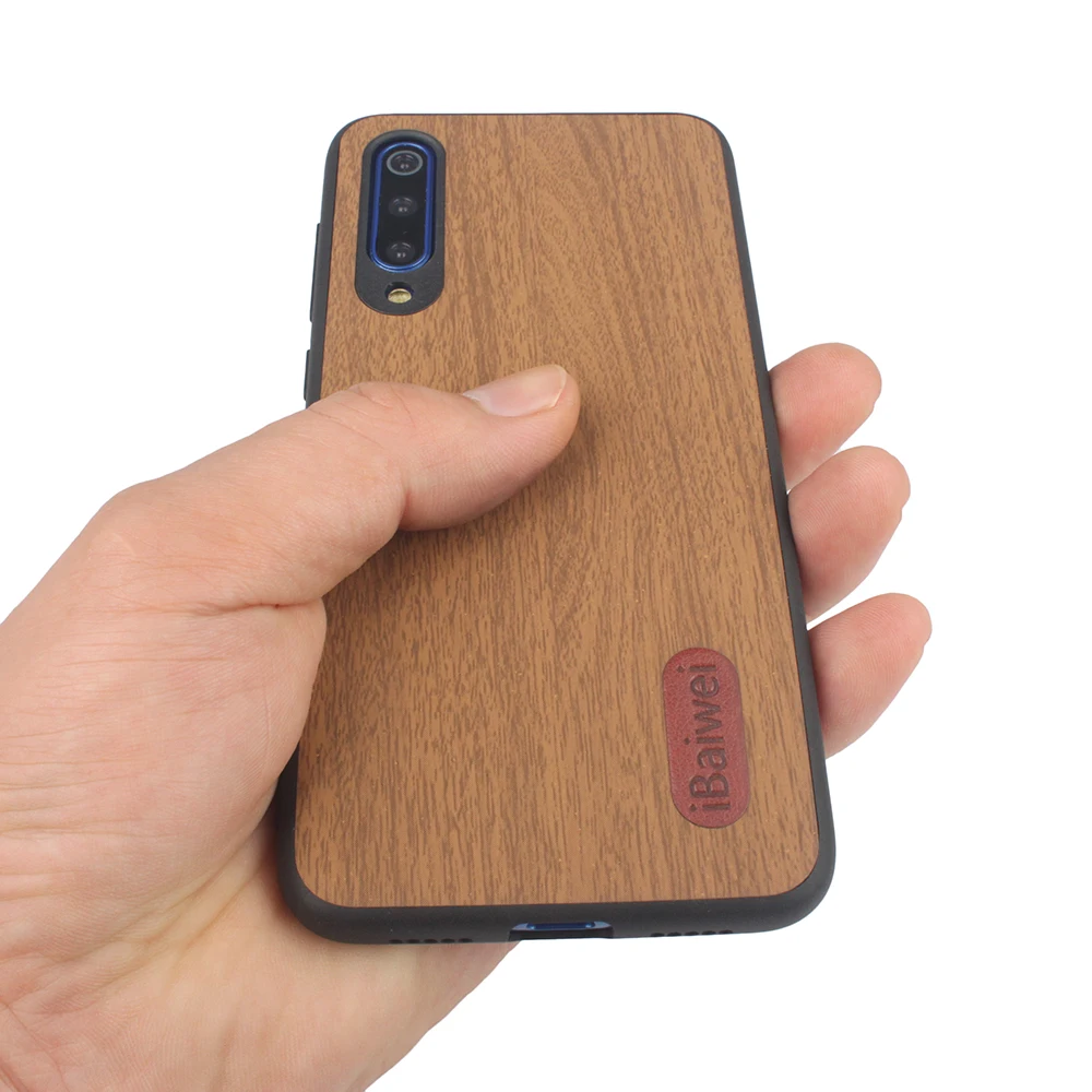Деревянный дизайнерский чехол для Xiaomi mi 9 8 ES Lite 5C 6 A1 5X x 2S Note 3 Чехол Red Примечание