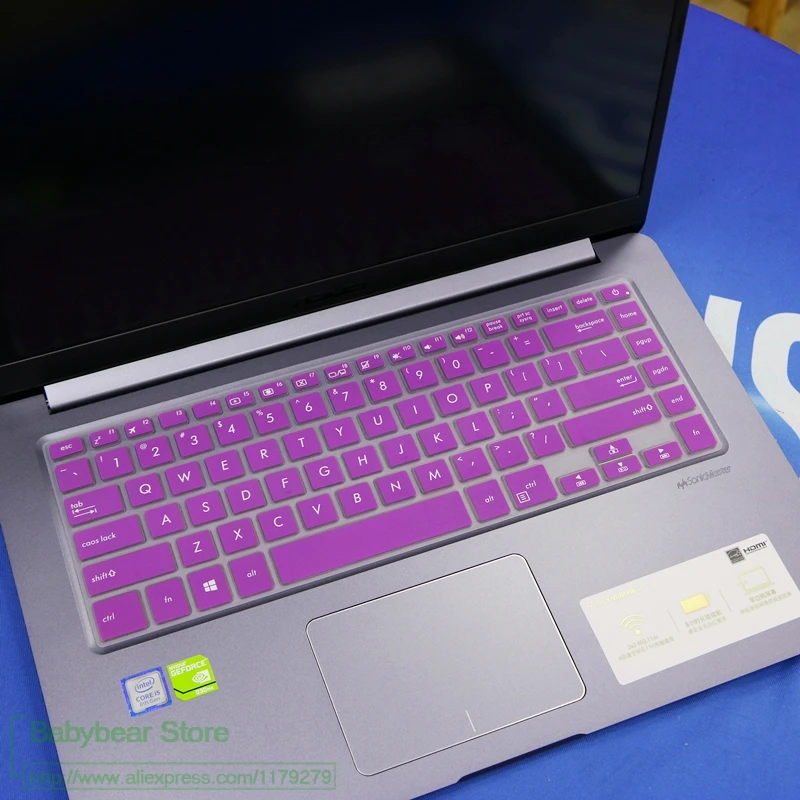 Защитная обложка для клавиатуры крышка 15,6 дюймов для Asus Vivobook S15 X510 X510Uq X510Ua X510Ur X510Uf X510U S5100Ua S510U 15 дюймов