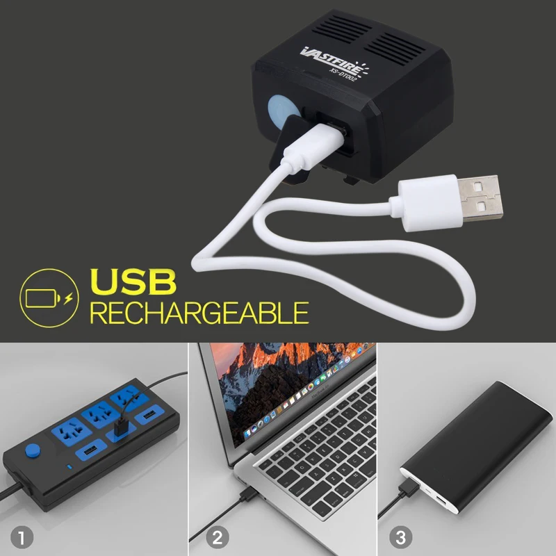

1000 Lumens MTB Bike Light Set USB Rechargeable mini LED Front Bicycle light Headlight Road Cycling Safety Flashlight ES stock