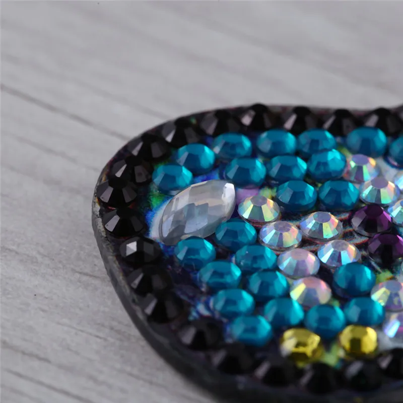 5 шт./компл. DIY полная дрель Специальный Алмазный брелок для ключей Мультяшные