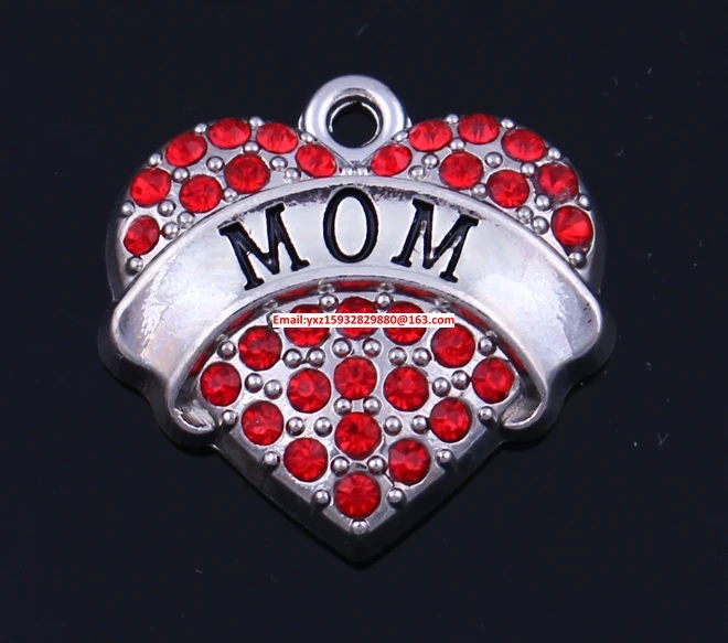 Новое поступление размер 1 дюйм * 50 шт. цинка шипованные сверкающими красными