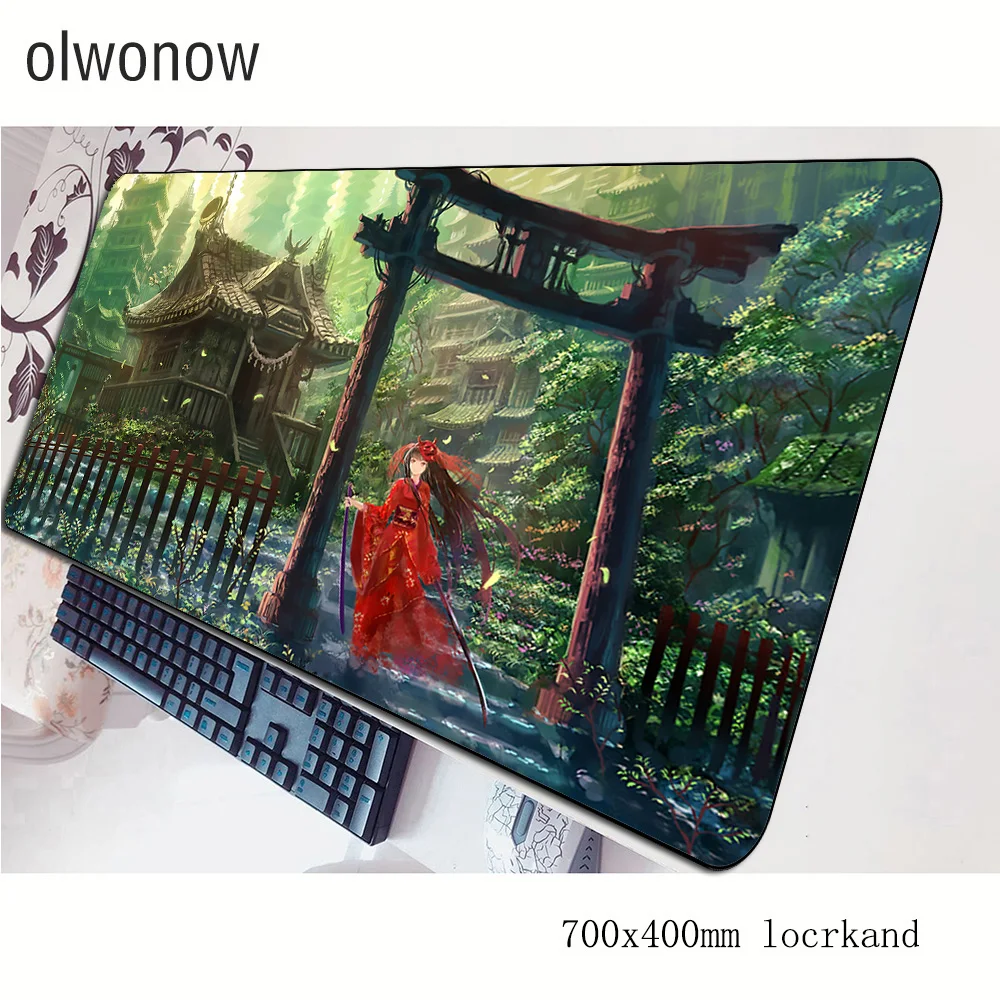 Привлекательный коврик для мыши очаровательный компьютерный 70x40 см игровой