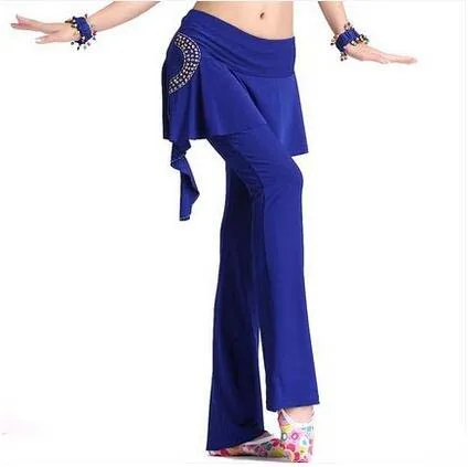 Новые костюмы для танца живота старший хрустальный хлопок Lotus листьев танец