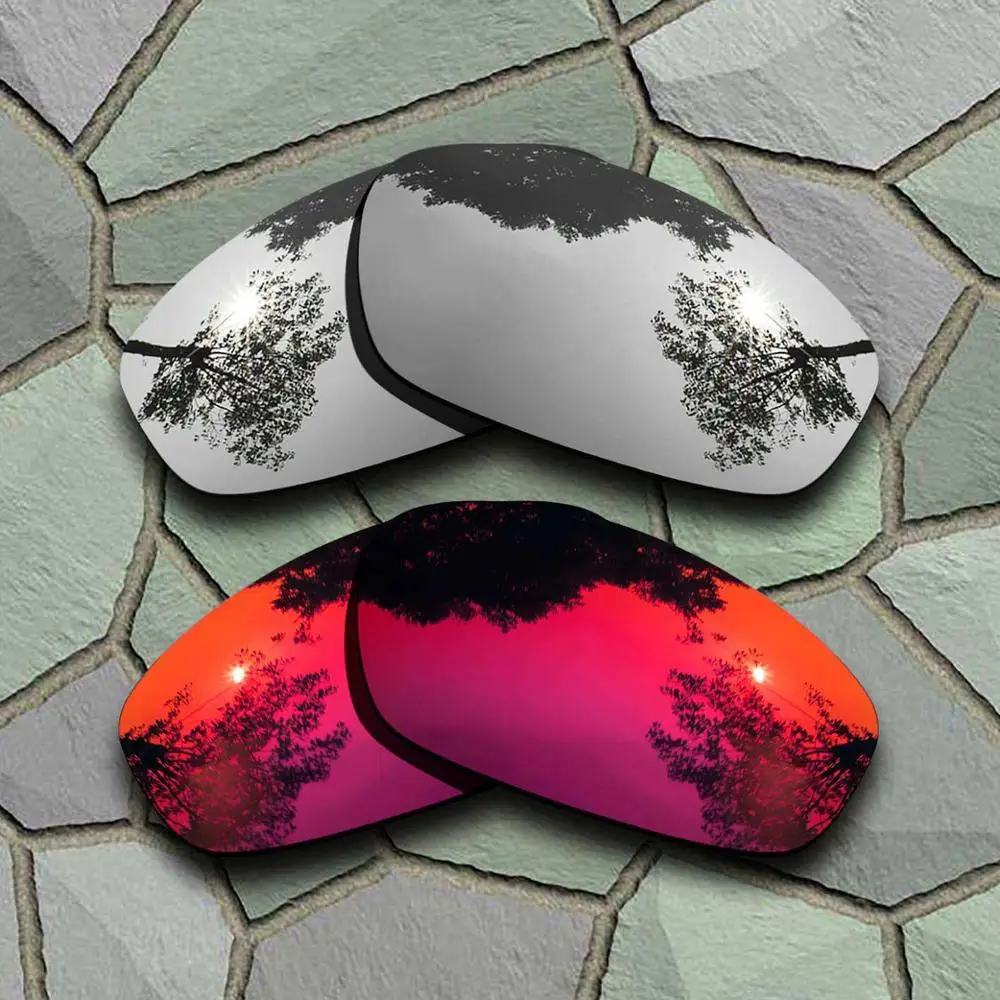 Chrome-Violet Red Солнцезащитные очки поляризованные Сменные линзы для Oakley Juliet-variets - Цвет линз: Chrome-Violet Red