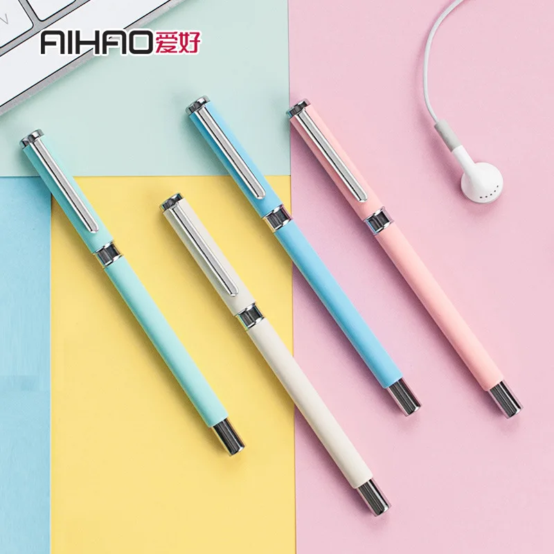 AIHAO ручки для начальной школы ученики пишут письменная ручка 0 38 мм Suckable