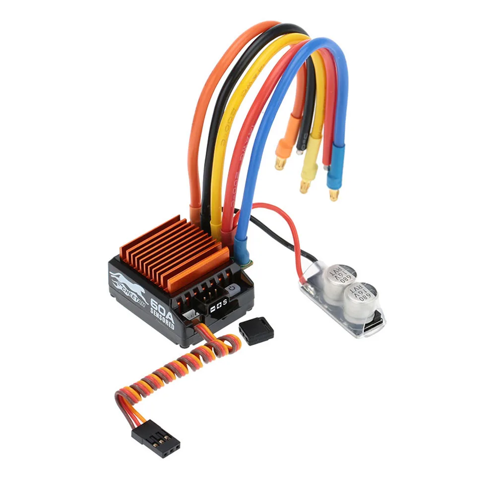 SkyRC 1870KV 17 5 T 2 P бесщеточный двигатель с датчиком + CS60 60A бесколлекторный датчик ESC