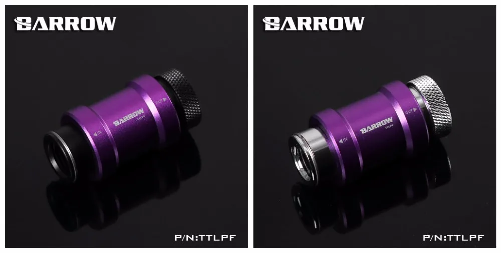 Luo Lan Purple Барроу плоский нажимной тип обратный клапан Женский к женскому ручной стопорный клапан 9 цветов TTLPF - Цвет лезвия: Luo Lan Purple