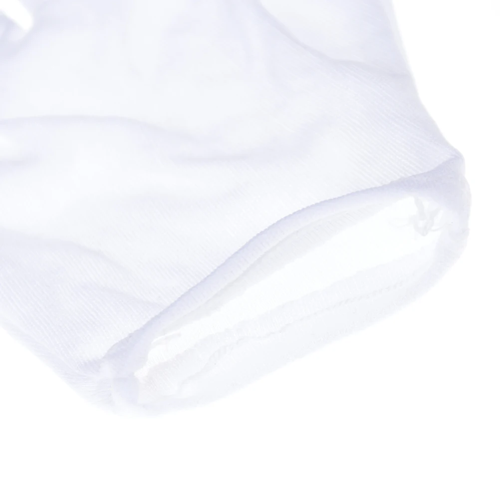 Белые хлопковые перчатки для взрослых 1 пара|white gloves|gloves cottonwhite gloves cotton |