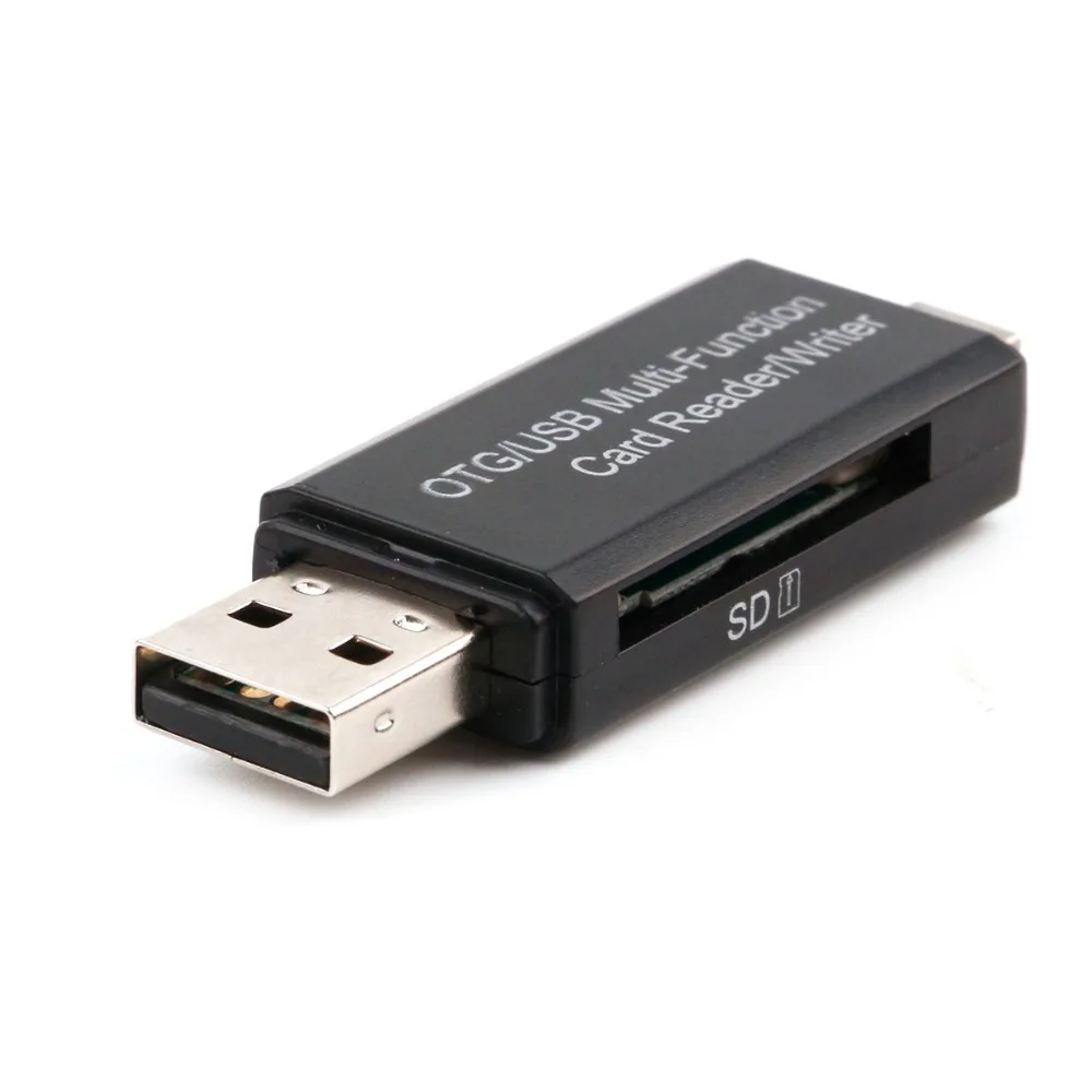 Высокоскоростная USB2.0 универсальная OTG TF/SD карта 3 в 1 USB кардридер флэш накопитель