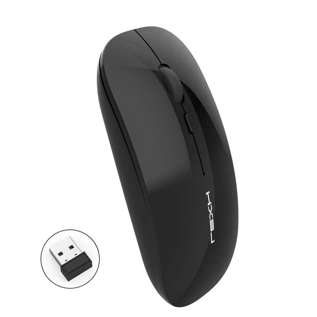 CARPRIE 1 шт. M60 эргономичная 2,4 ГГц Беспроводная мышь 1200 dpi USB+ type-C перезаряжаемая оптическая игровая мышь для MacBook ноутбука 90422