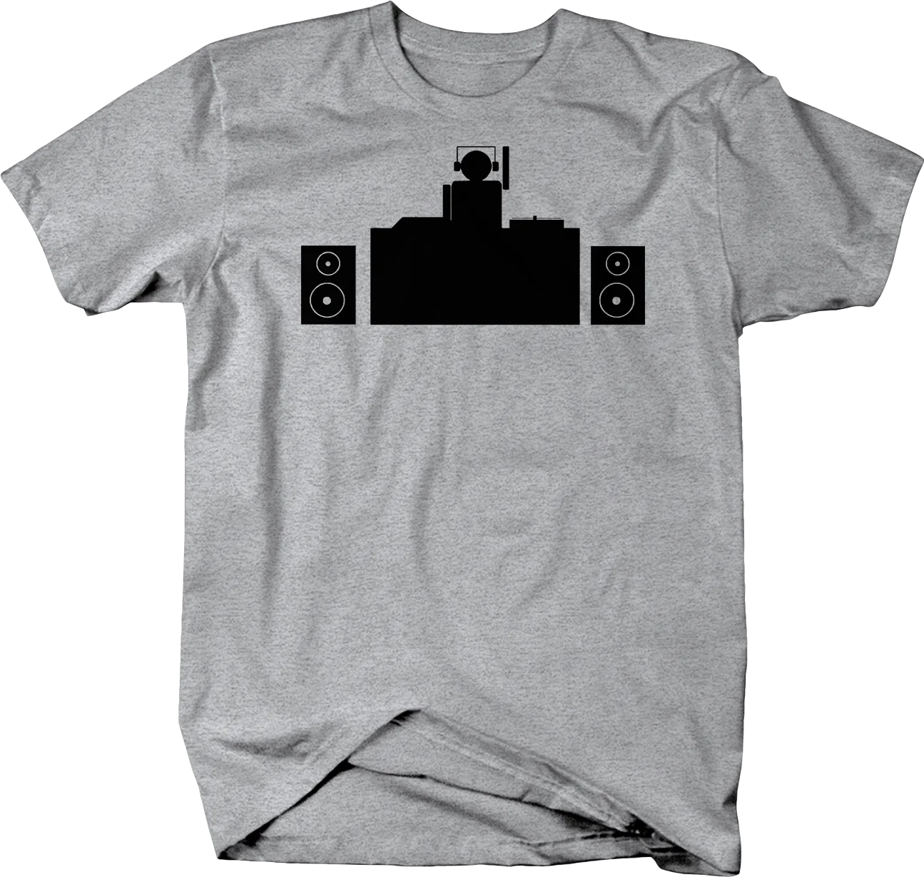 

Club DJ Speakers Turntables Tshirt Short Sleeve T Shirt Men