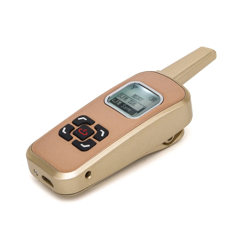 Мини рация HENGLIDA T M6 2 Вт UHF 400 520 МГц PMR 446 VOX ЖК дисплей Любительское радио FM