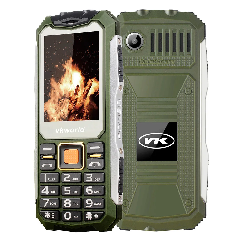 Оригинальный VKWorld Stone V3S водонепроницаемый мобильный телефон SPRD 6531D 2 4 дюйма с