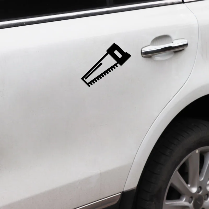 YJZT 5 см * 13 мультяшная наклейка для ремонта дома и пилы виниловые украшения