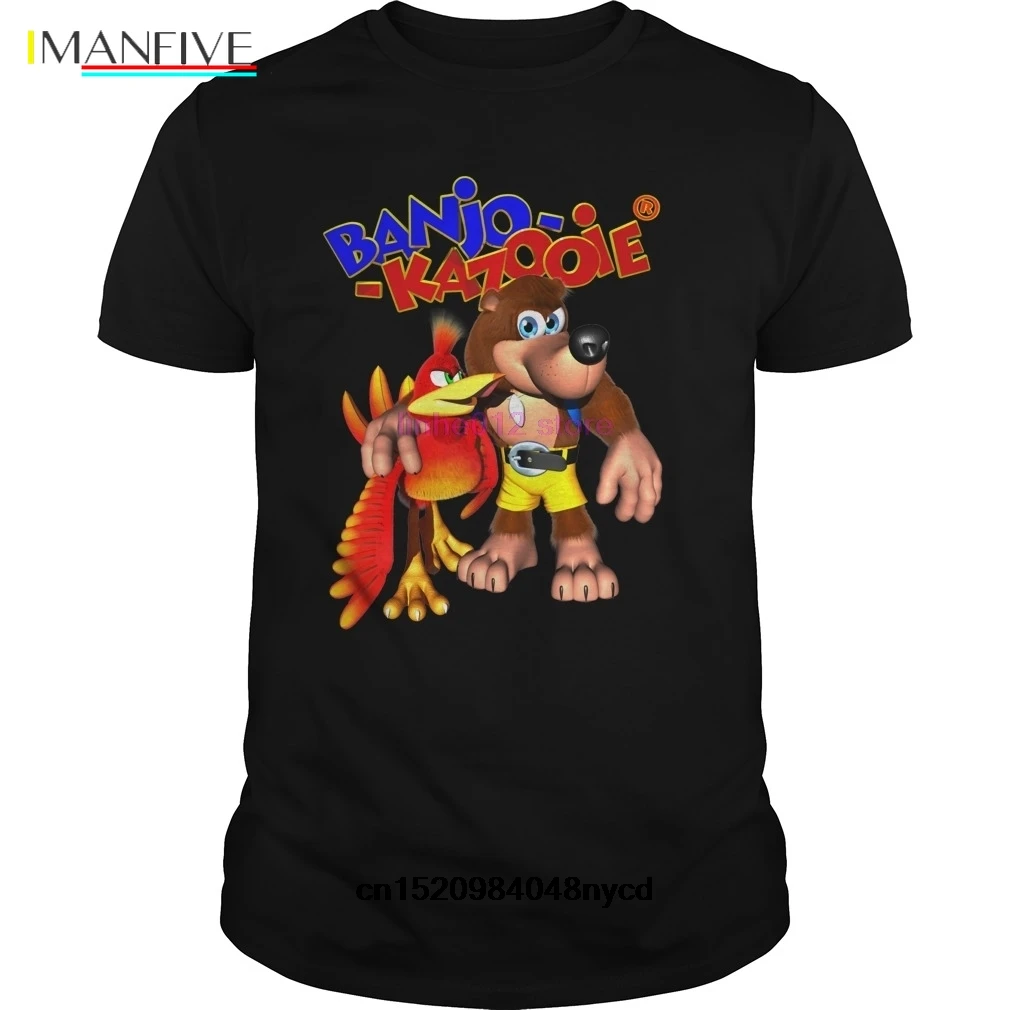 IMANFIVE Забавные футболки Banjo kazoie рубашка 2019 модная футболка мужская | Мужская