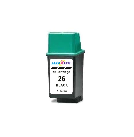 Чернильный картридж LeadKsam 1 шт черный совместим с 26 26XL hp26 Deskjet Plus 400 420c 500 500c 510 520 |