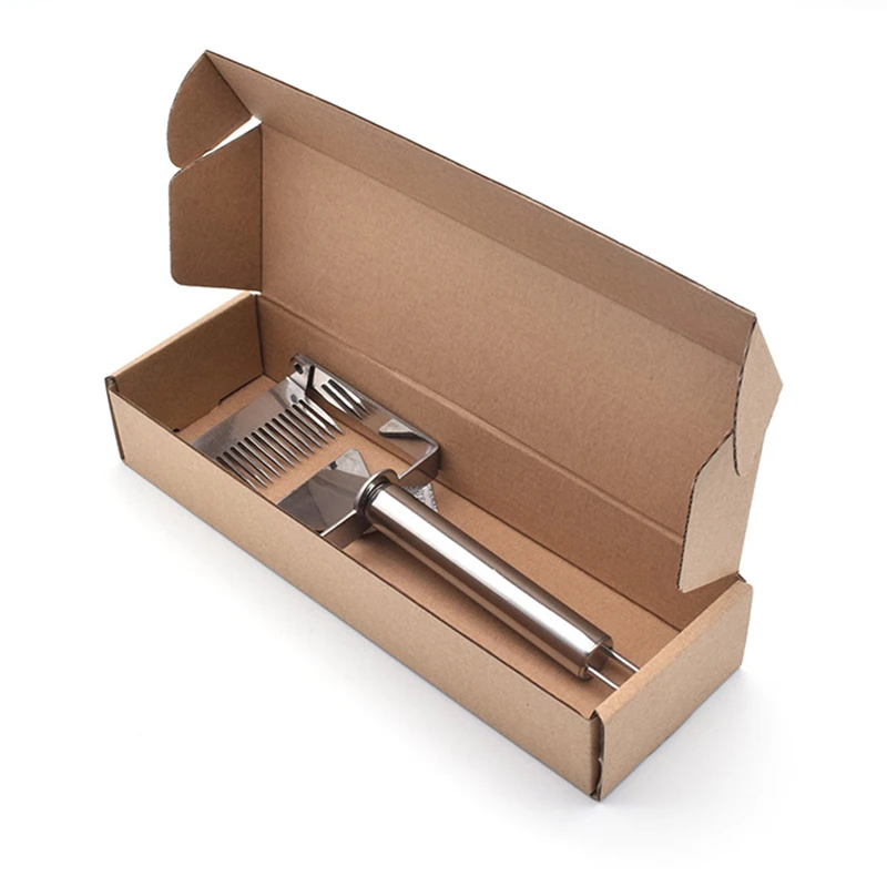 Новый стиль медовый скребок из нержавеющей стали вилка для пчеловодства