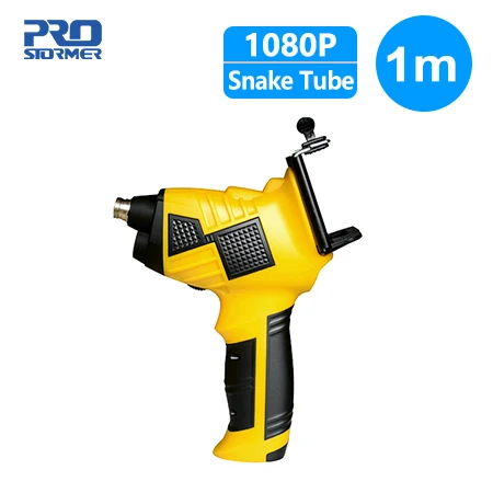 WIFI 1M Snake Tube PROSTORMER 4,3 дюймов промышленный эндоскоп 1080P Инспекционная камера для ремонта авто инструмент змея жесткий ручной Wifi эндоскоп Android - Цвет: WIFI 1M Snake Tube