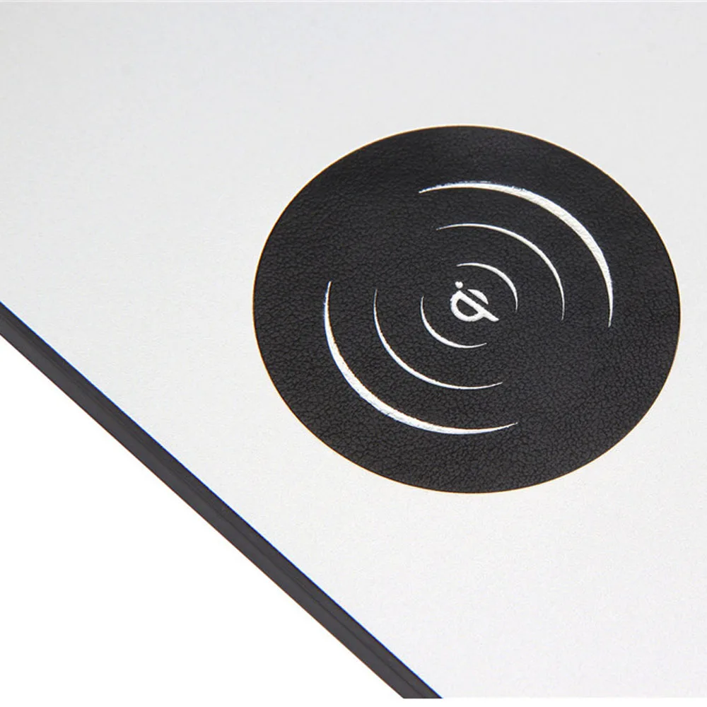 

Aluminum Alloy Qi Wireless Charging Mouse Pad Innovative Multifunction Mouse Pad 200x290mm Office Laptop Mice Mat for Macbook