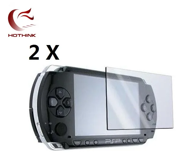 HOTHINK New 2 шт./лот Защита ЖК экрана для PSP 2000 / 3000 3001 3004 3008 1000 Fat|protector screen|protector 3protector 8&quot