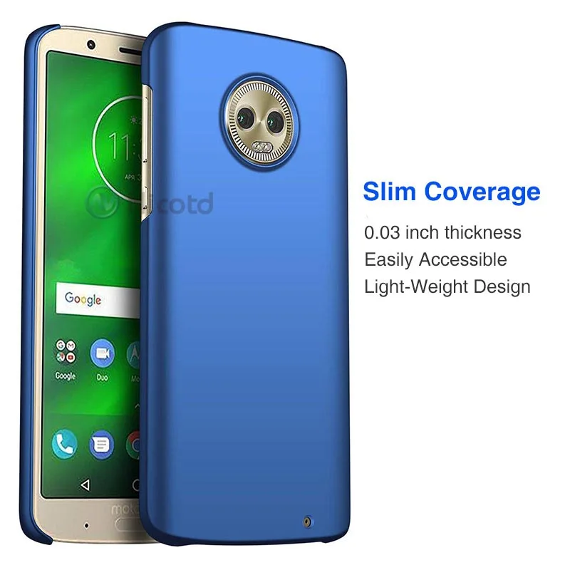 Матовый Жесткий Пластиковый Чехол для Motorola G6 plus G7 Power G5 G5S тонкий матовый чехол