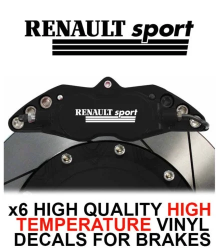 Виниловые наклейки на суппорт для RENAULT SPORT высокотемпературный литой Стайлинг