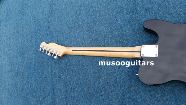 Новая брендовая электрогитара черного цвета с левой рукой | Спорт и развлечения