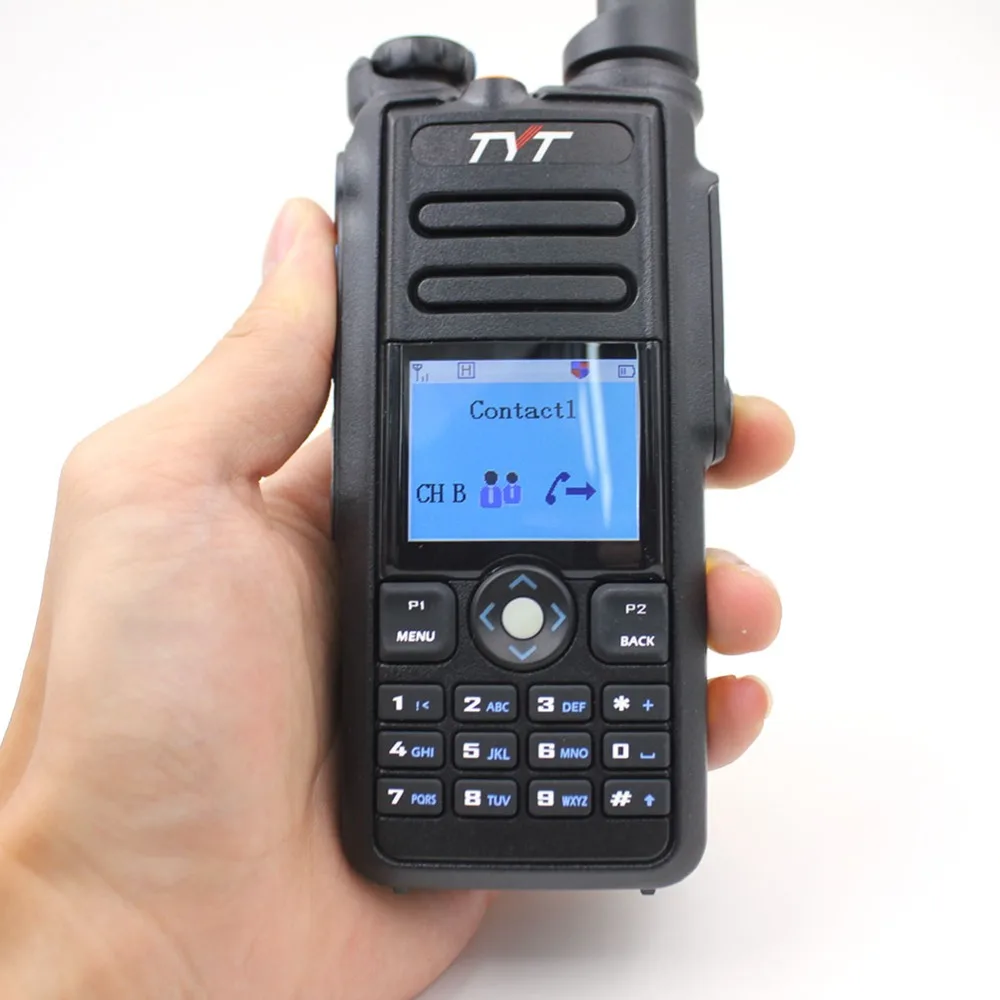 Рация DMR TYT MD 2017 цифровой портативный Talkie Двухдиапазонная аналоговый монитор