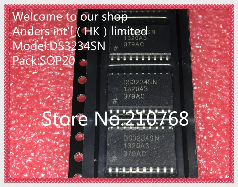 50 шт./лот DS3234SN # T & R DS3234S DS3234 SOP20|ics repeater|ic muxic integrated |