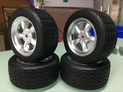 HPI 28mm 1/10 на дороге Дрифт автомобильных шин набор для Tamiya TT01D/E TT02 4 шт - Цвет: HPI 28mm
