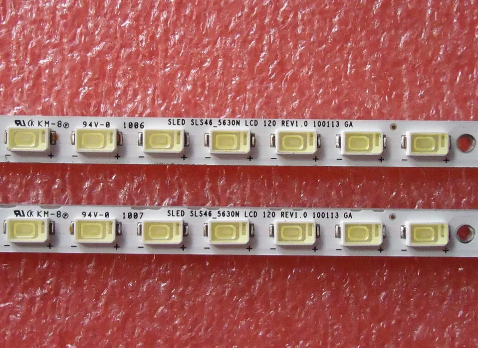 1 шт. 62LED 520 мм Светодиодная лента 46 &quotLJ64-02211A LJ64-02230A LED SLS46-5630N SLS46_5630N LCD 120 REV1.0 | Лампы и