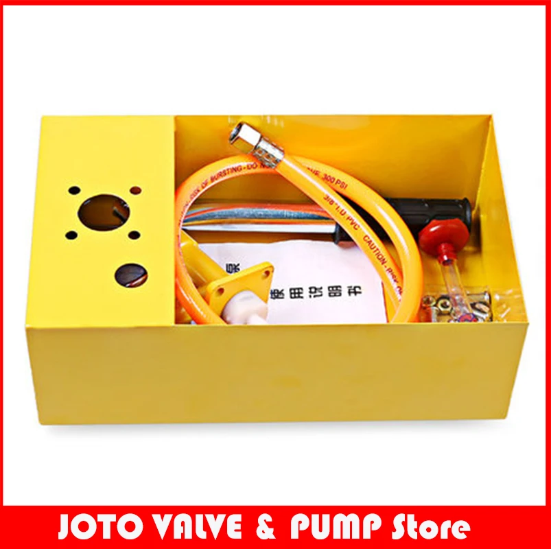 Желтый ручной насос для испытания давления водопровода 25 кг|pressure test pump|test pumptest