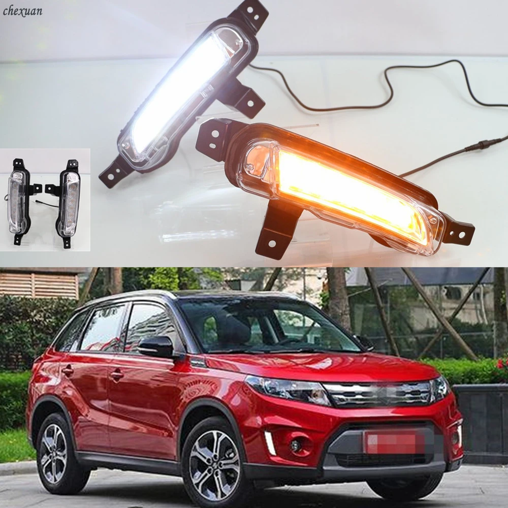 CSCSNL 1 набор Автомобильный светодиодный дневной светильник DRL Для Suzuki Vitara 2015 2016 2017