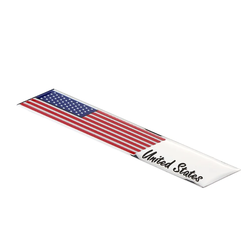 Металлический 3d значок из металлического сплава американский флаг США