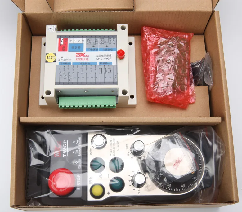 Беспроводной 6 осевой пульт дистанционного управления 100PPR ручной переключатель