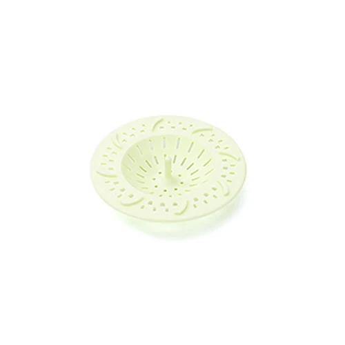 Green FURGERIN Hair Catcher ситечко для раковины, кухонные аксессуары для ванной комнаты, душевой фильтр, стопор, стопор для волос, крышка для раковины с ручкой - Цвет: Green