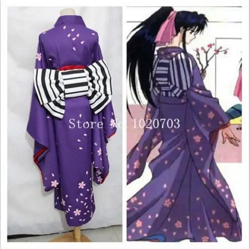 Rurouni Kenshin Samurai X: доверие и предательство Kamiya кимоно Каору костюм для косплея |